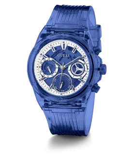 GUESS Eco-Friendly Blue Bio-Based Multi-function Watch