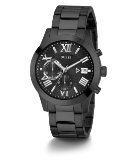 GUESS Mens Black Chronograph Watch