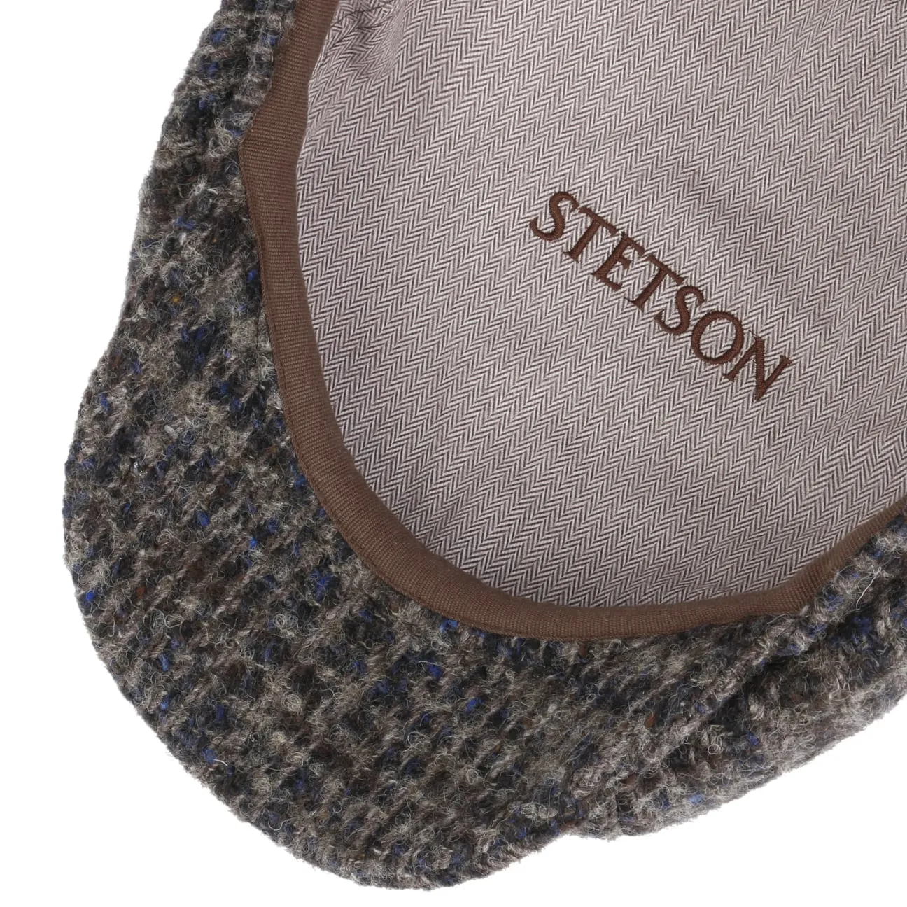 Hatteras Hoback Virgin WoolNewsboy Cap by Stetson