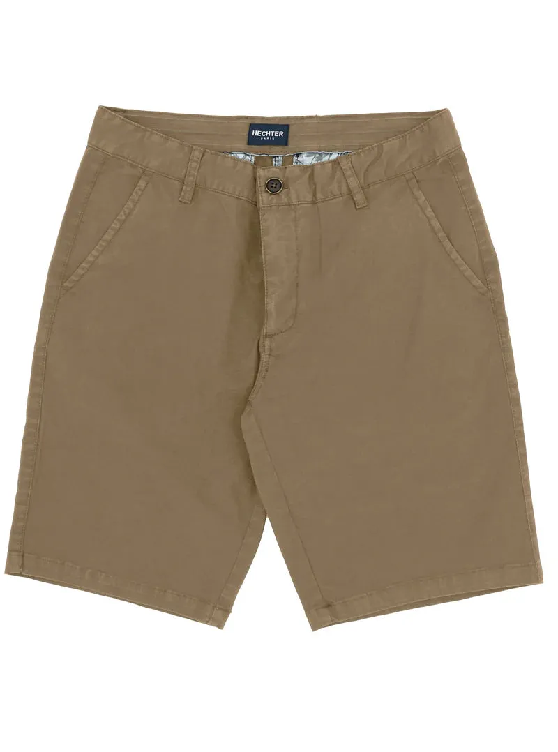 Hechter - Lucas Stretch Cotton Short - Sand