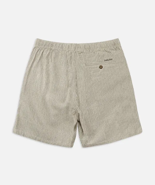 Industrie - The Ortenza Short - Stone/Charcoal