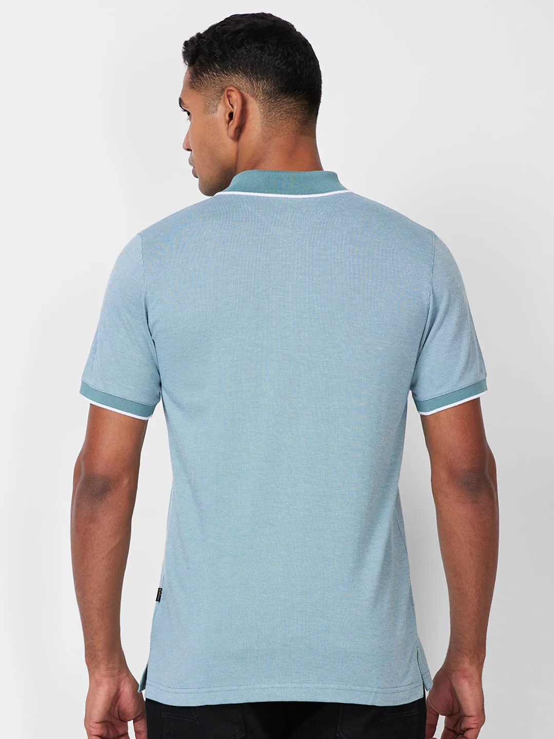 Jacquard Texture Polo