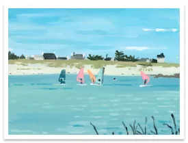 Jean Jullien - "Les Planches" print