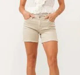 JULIAN HIGH RISE COLOR SHORTS SAFARI