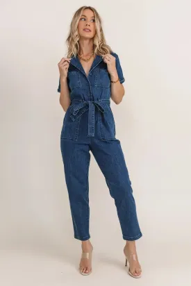 Jumpsuit Joyride Blue Denim Jumpsuit