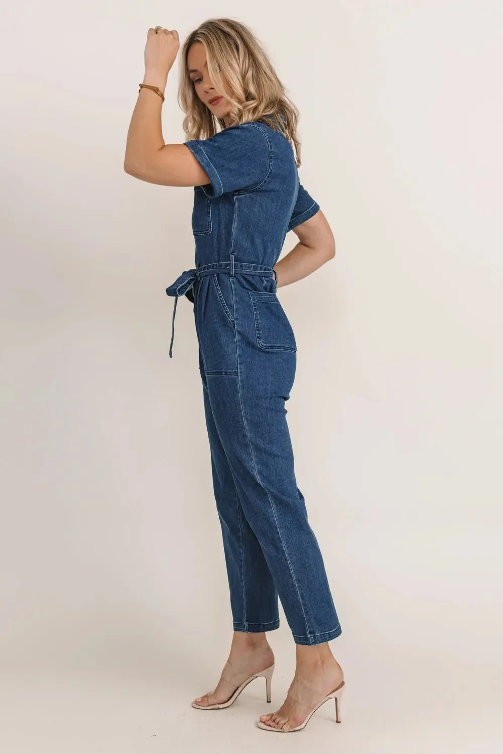 Jumpsuit Joyride Blue Denim Jumpsuit