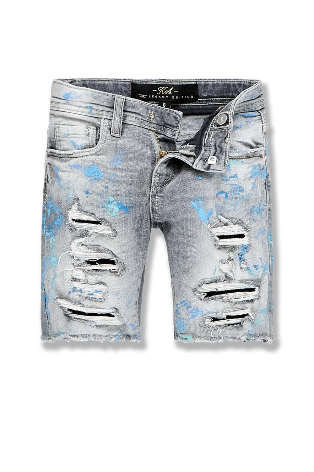 Kids Vengeance Denim Shorts (Blue Wave)