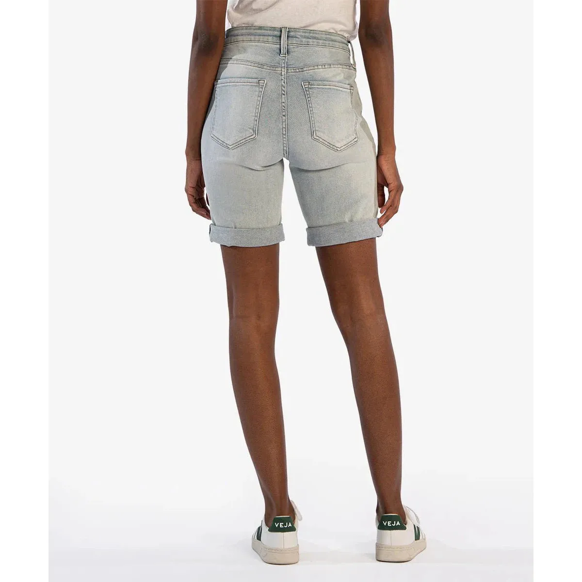 Kut Catherine Boyfriend Shorts - Imagine Wash