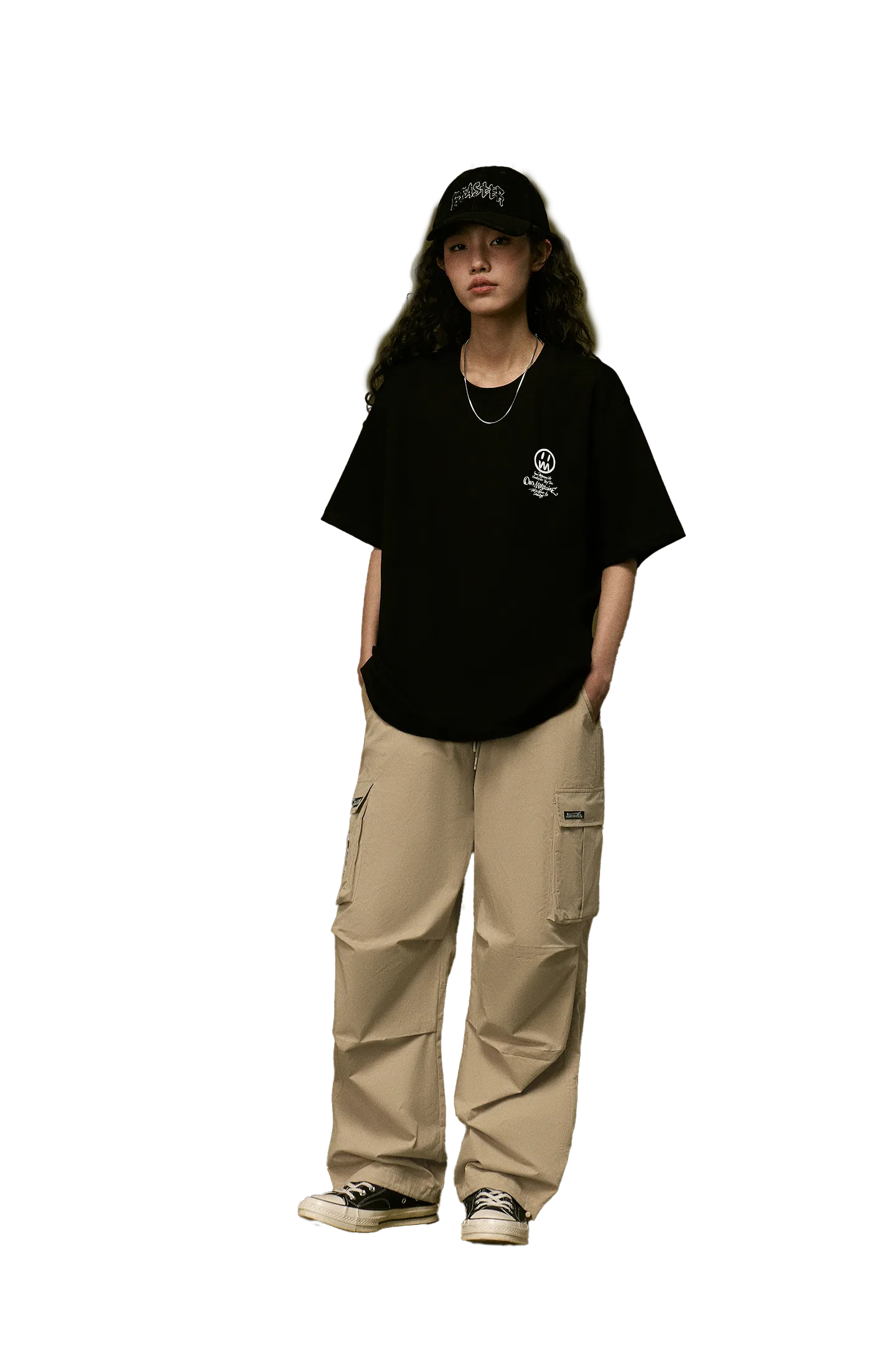 Large Pocket Casual Straight Cargo Pants