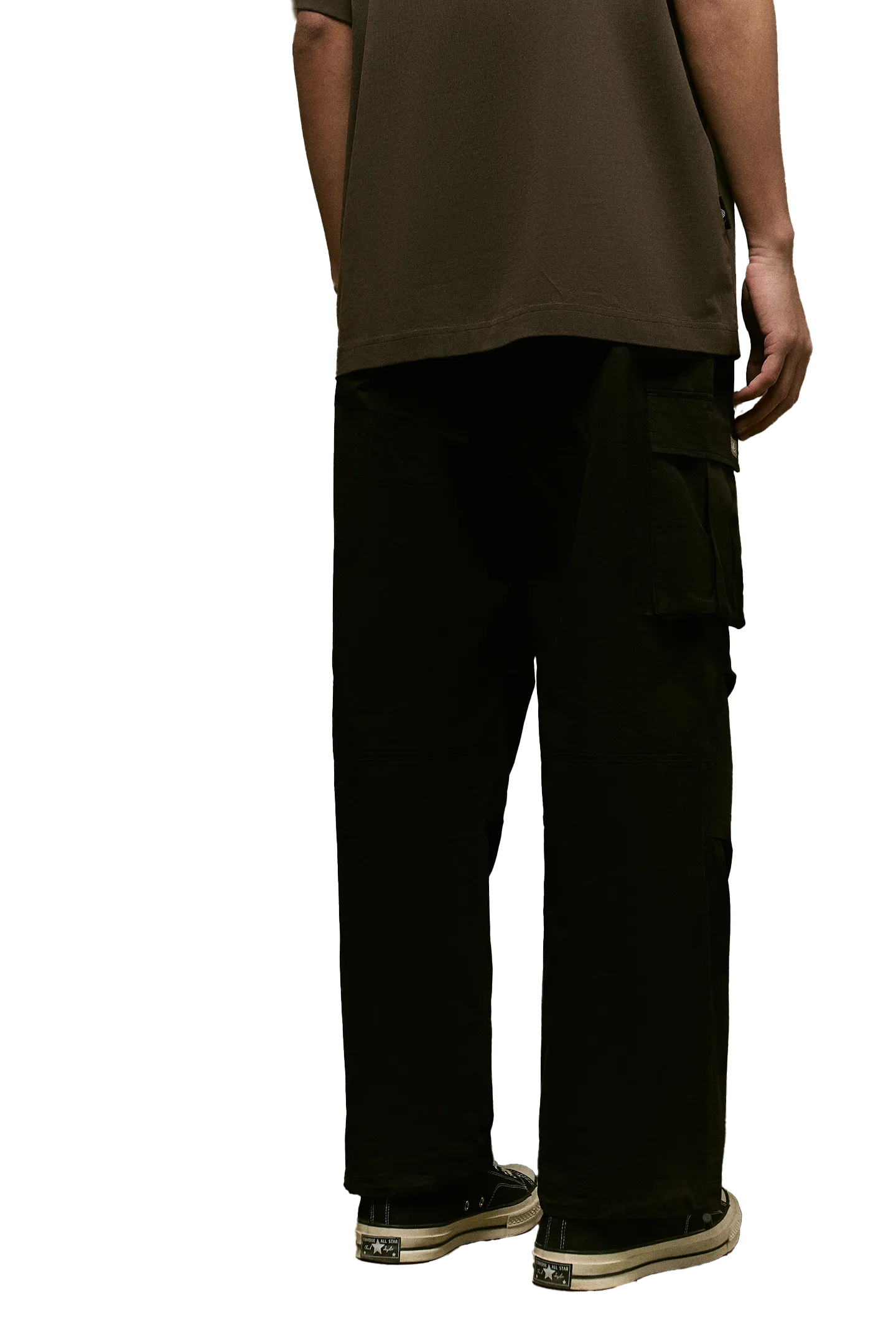 Large Pocket Casual Straight Cargo Pants