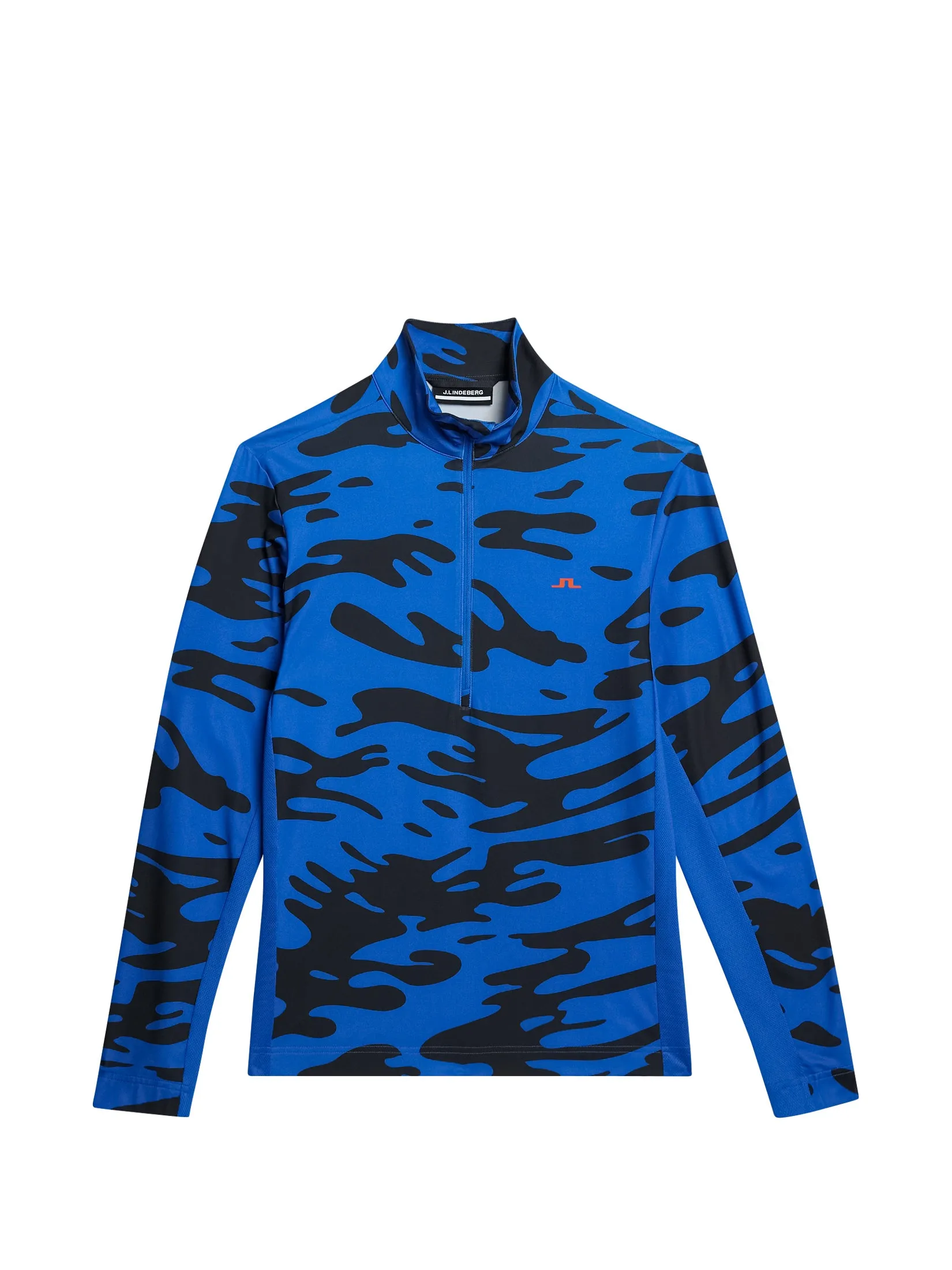 Luke Print Quarter Zip Mid Layer