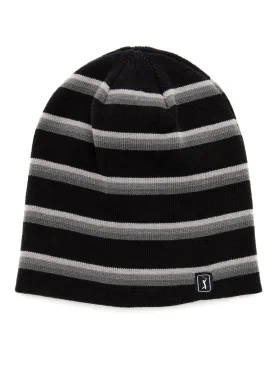 Men's All-Over Striped Golf Beanie