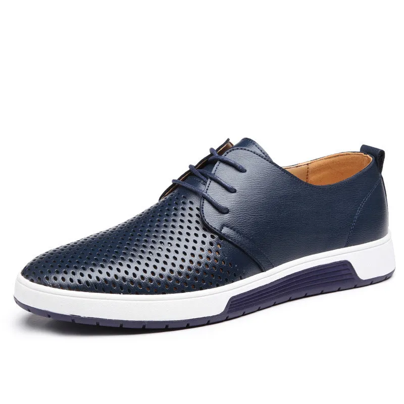 Men's Breathable Flat Casual Oxford Shoes