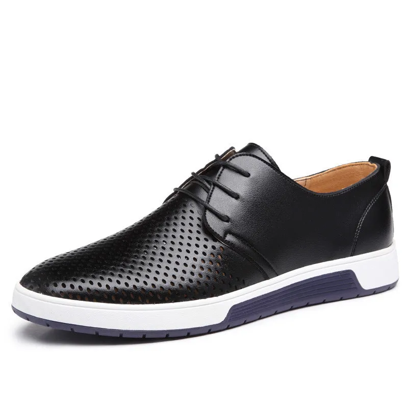 Men's Breathable Flat Casual Oxford Shoes