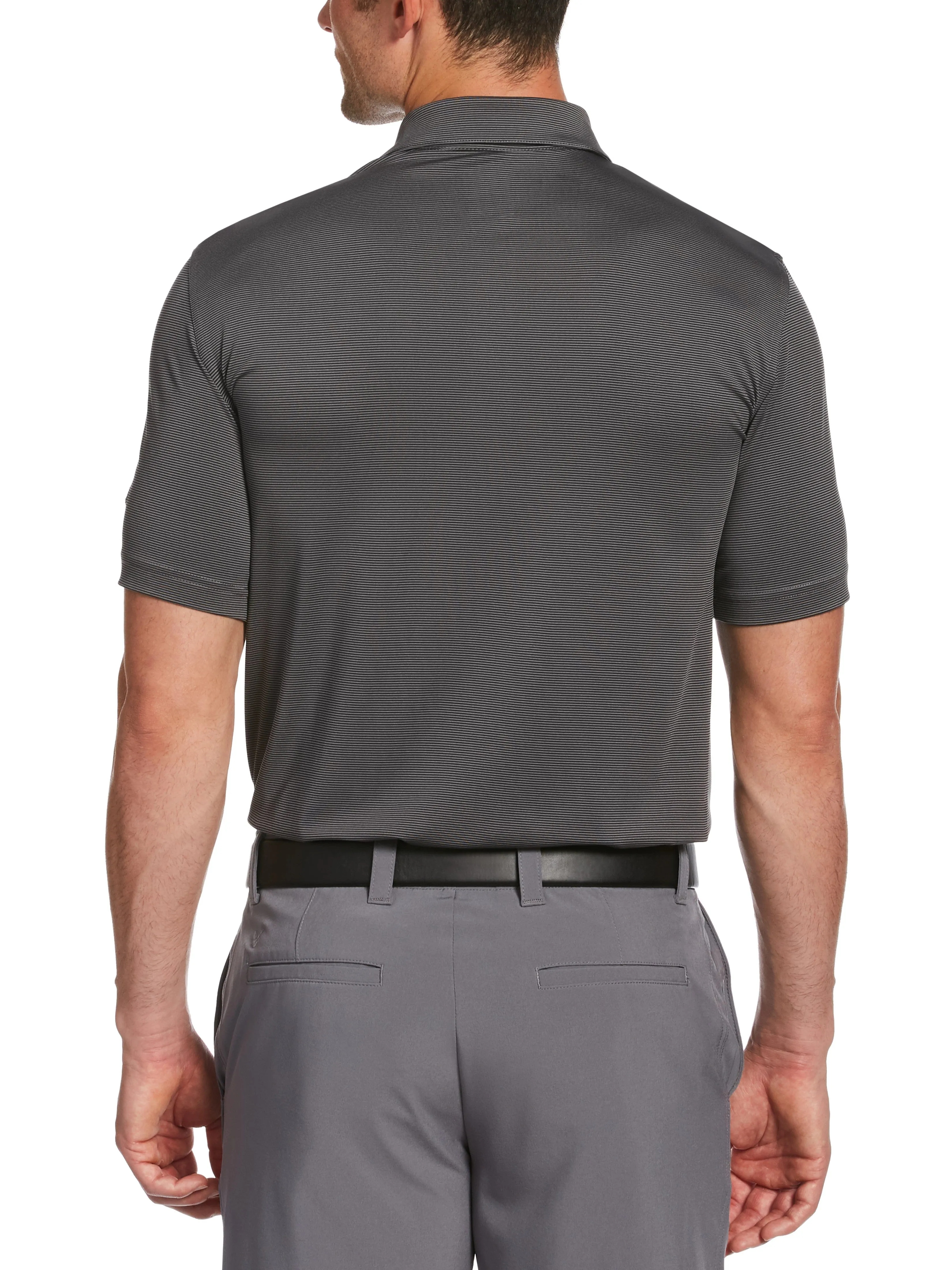 Men's Pro Spin Fine Line Golf Polo