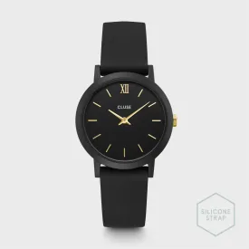 Minuit Nylon Black, Gold Colour