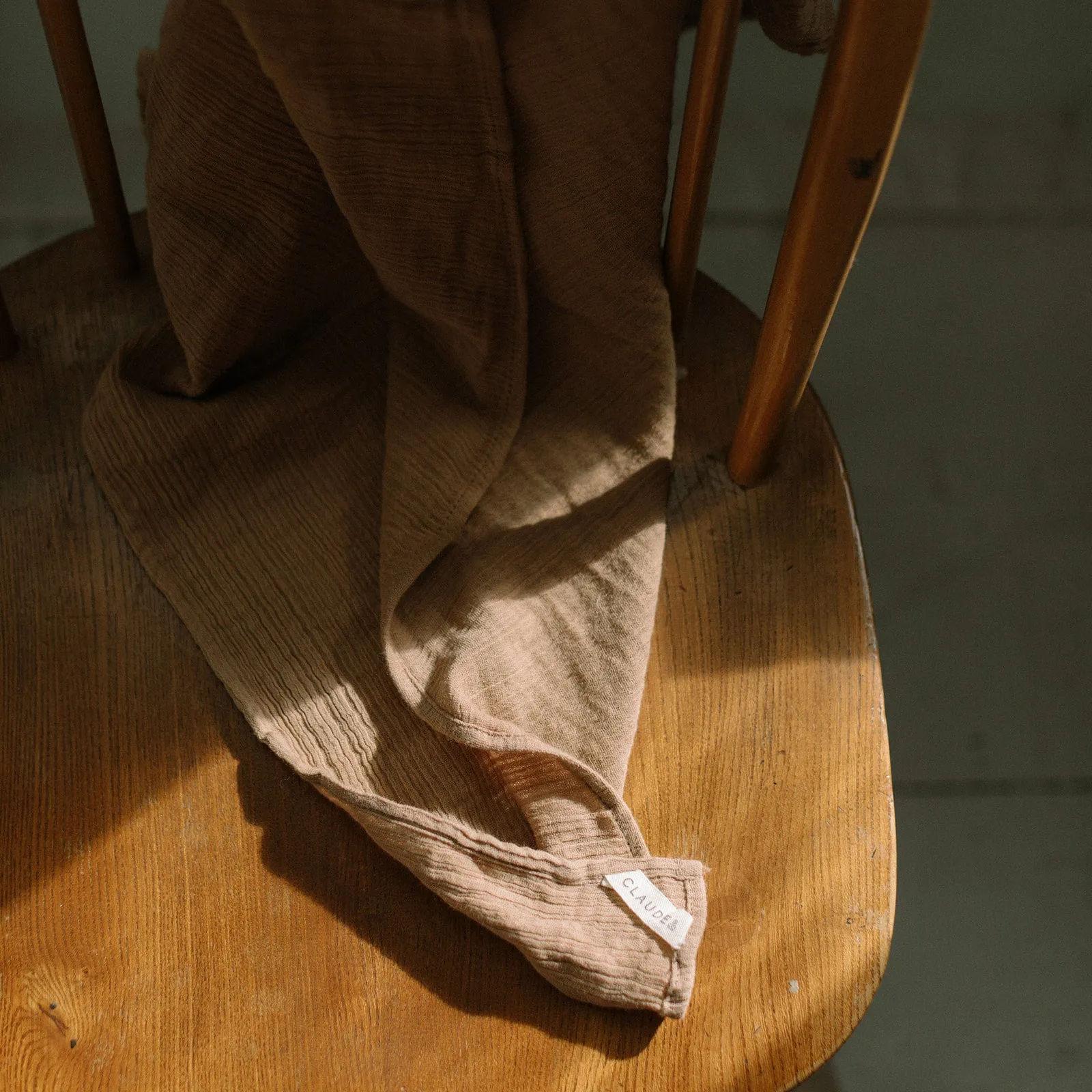 Muslin Blanket Soft Rust