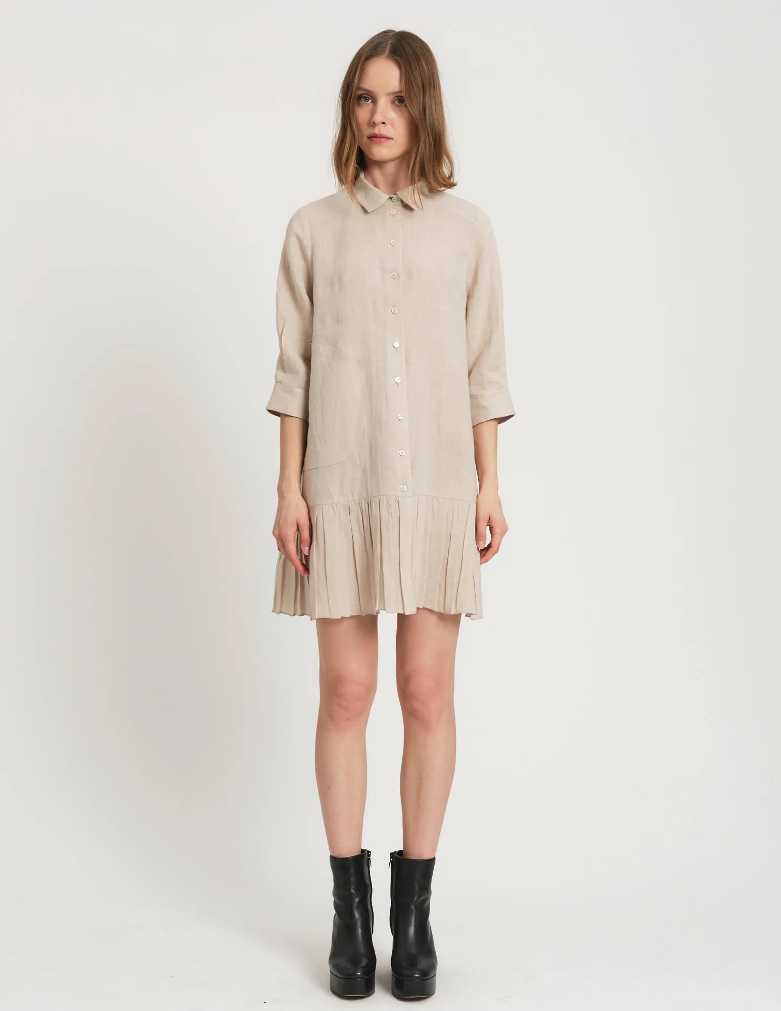 oceanus shirt dress