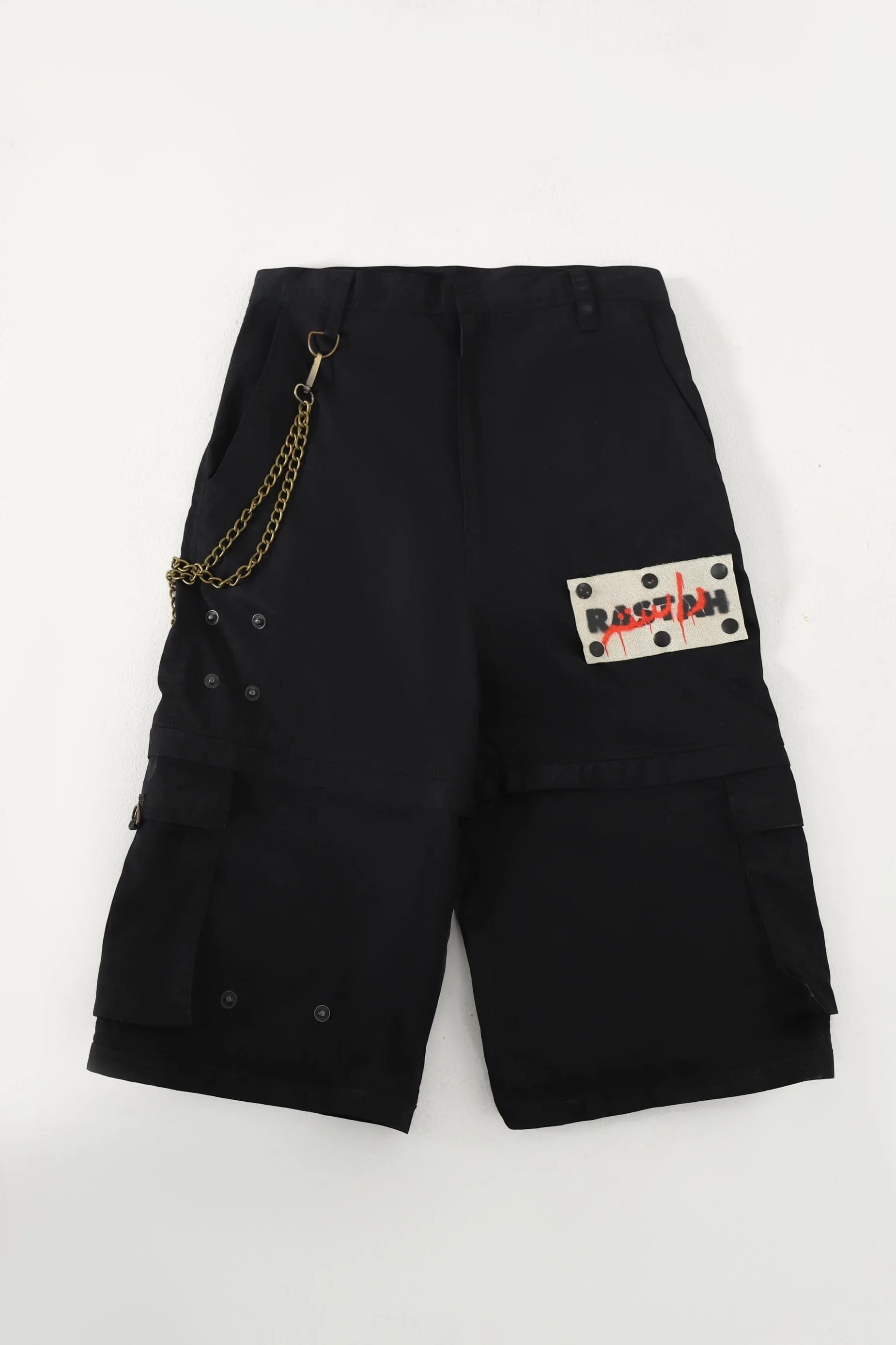 PATCHWORK CARGO PANTS