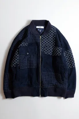 PATCHWORK POCKET JACKET RINSE