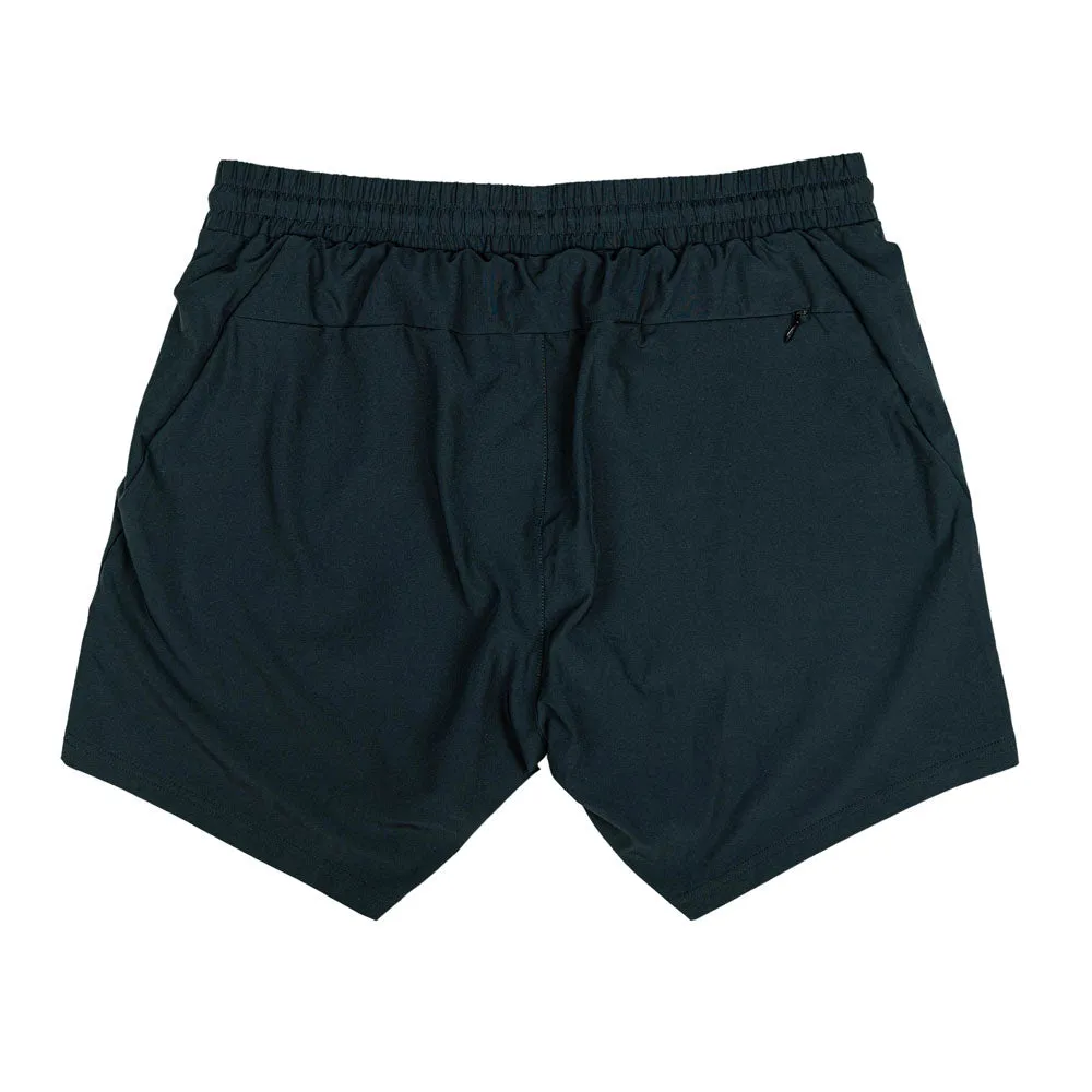 Pro Series V2 Youth Shorts - Black with Light Blue Accents