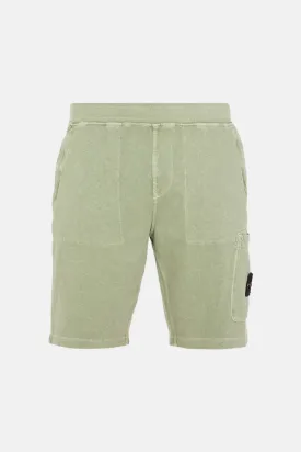 "OLD" Treatment Fleece Bermuda Shorts Sage