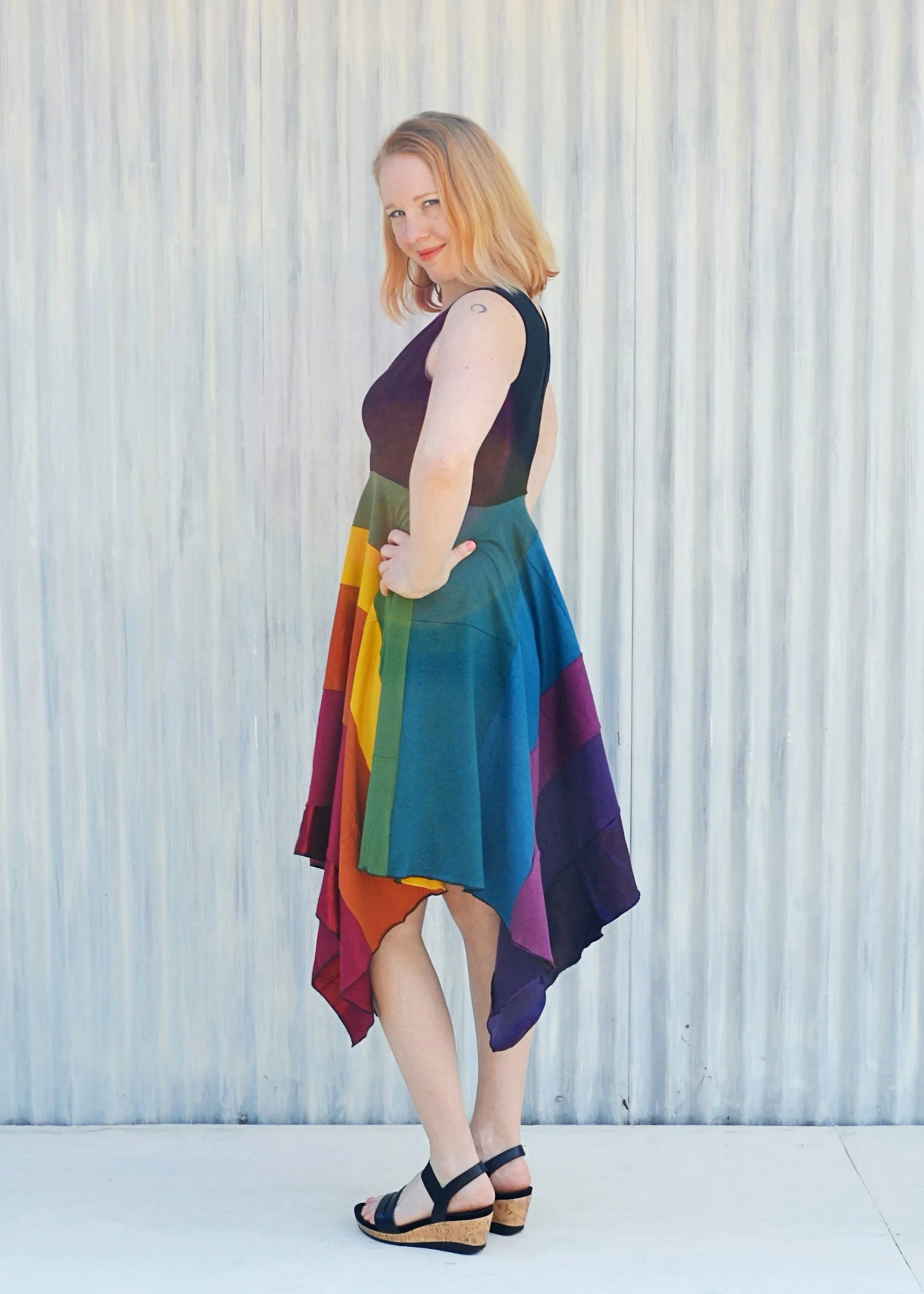 Rainbow Pixie Dress