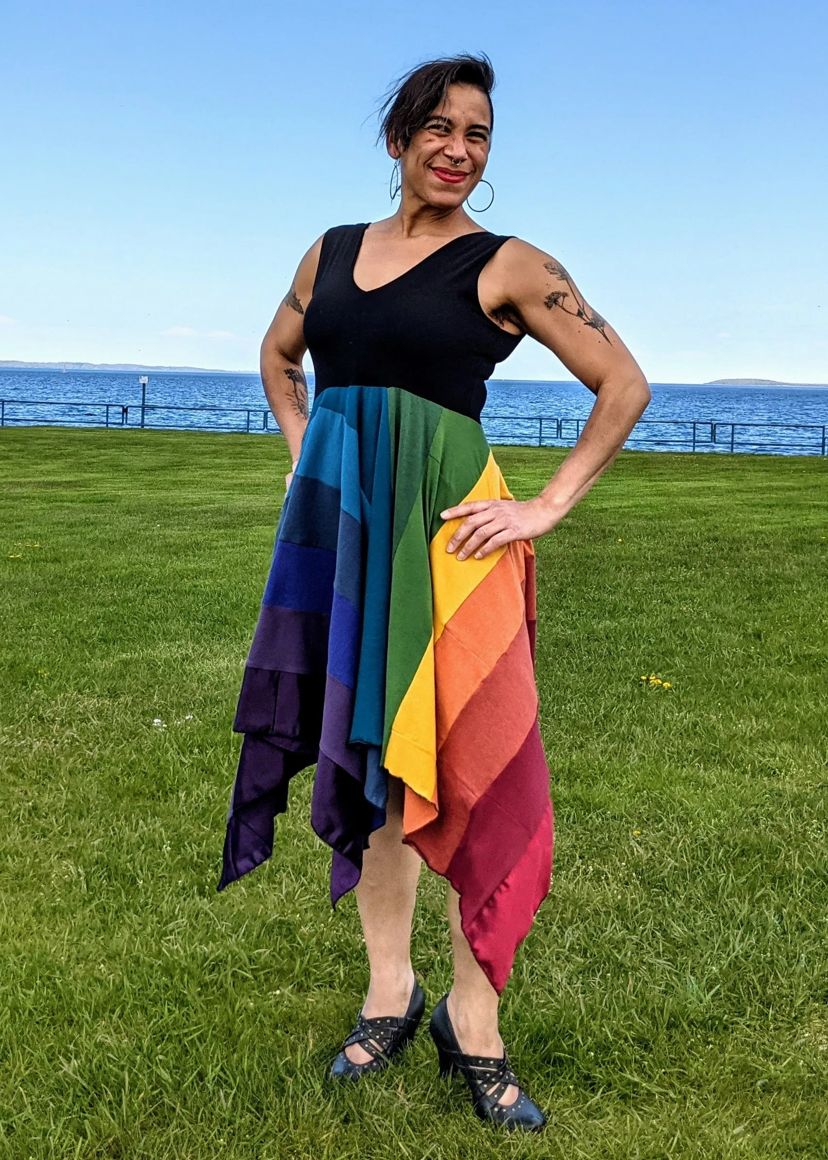 Rainbow Pixie Dress