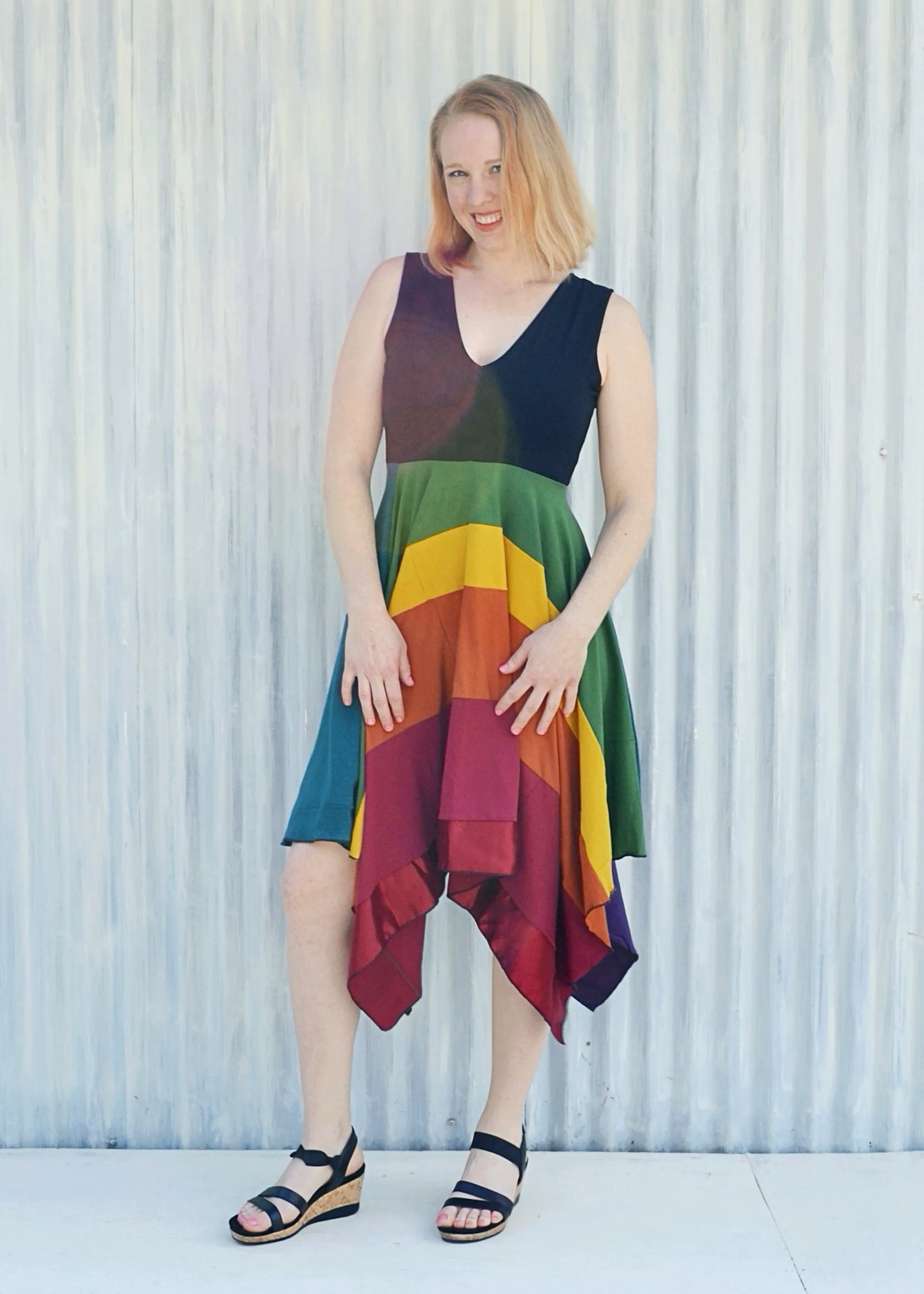 Rainbow Pixie Dress