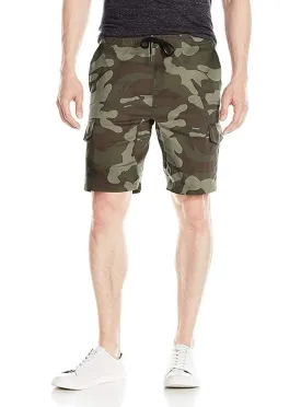 Romano nx Camouflage Cotton Cargo Shorts for Men- Bermuda with Multi-Pockets & Side Zipper Pockets