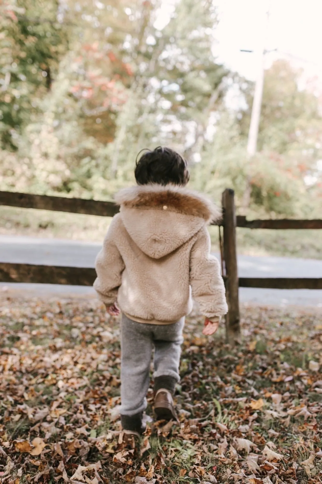 Shearling Camel Bomber Coat Faux Fur