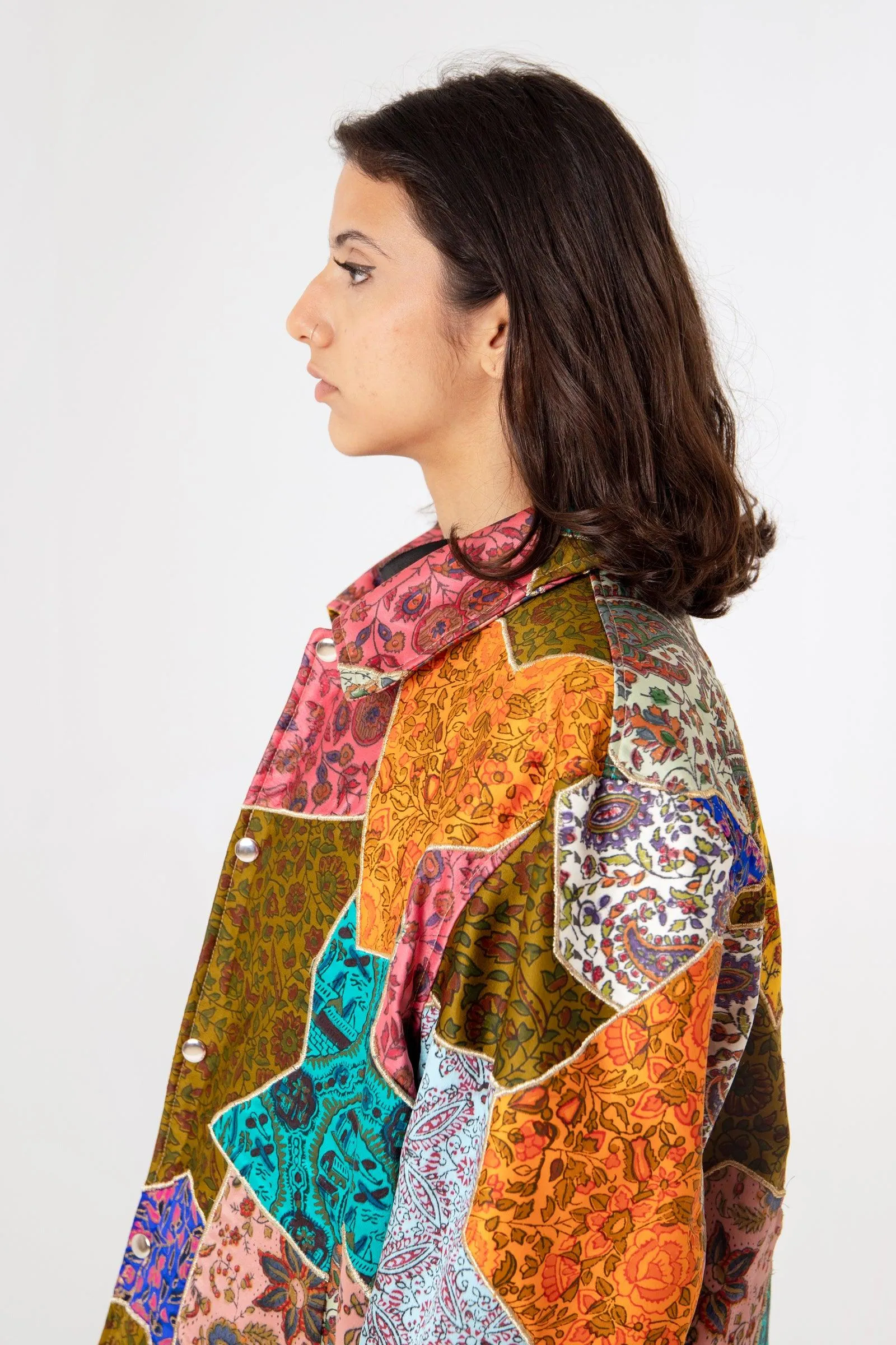 SILK BLOCKPRINT PATCHWORK JACKET V2