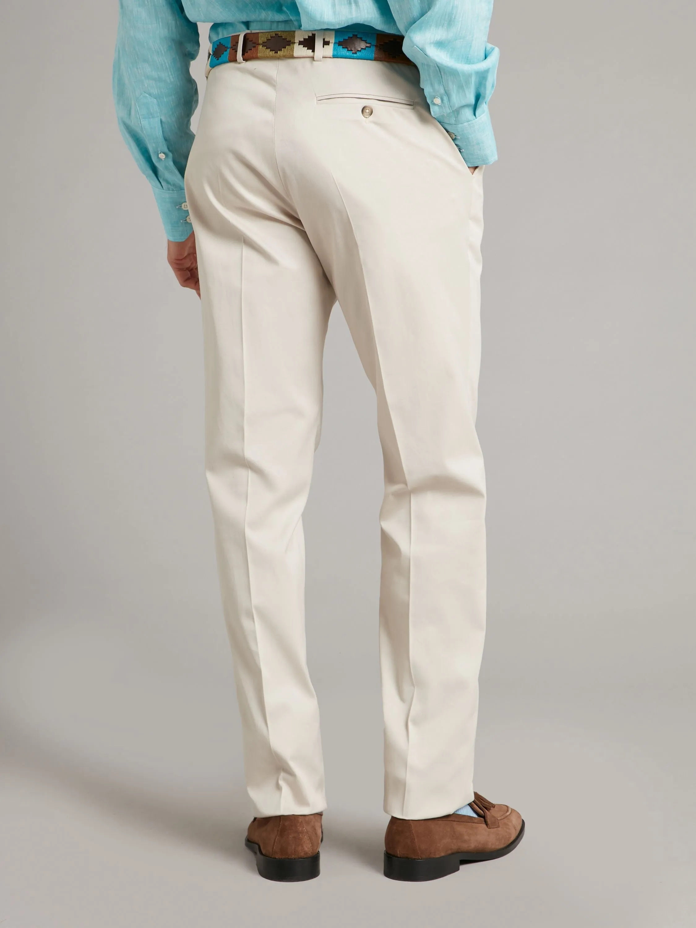 Stretch Chinos - Stone