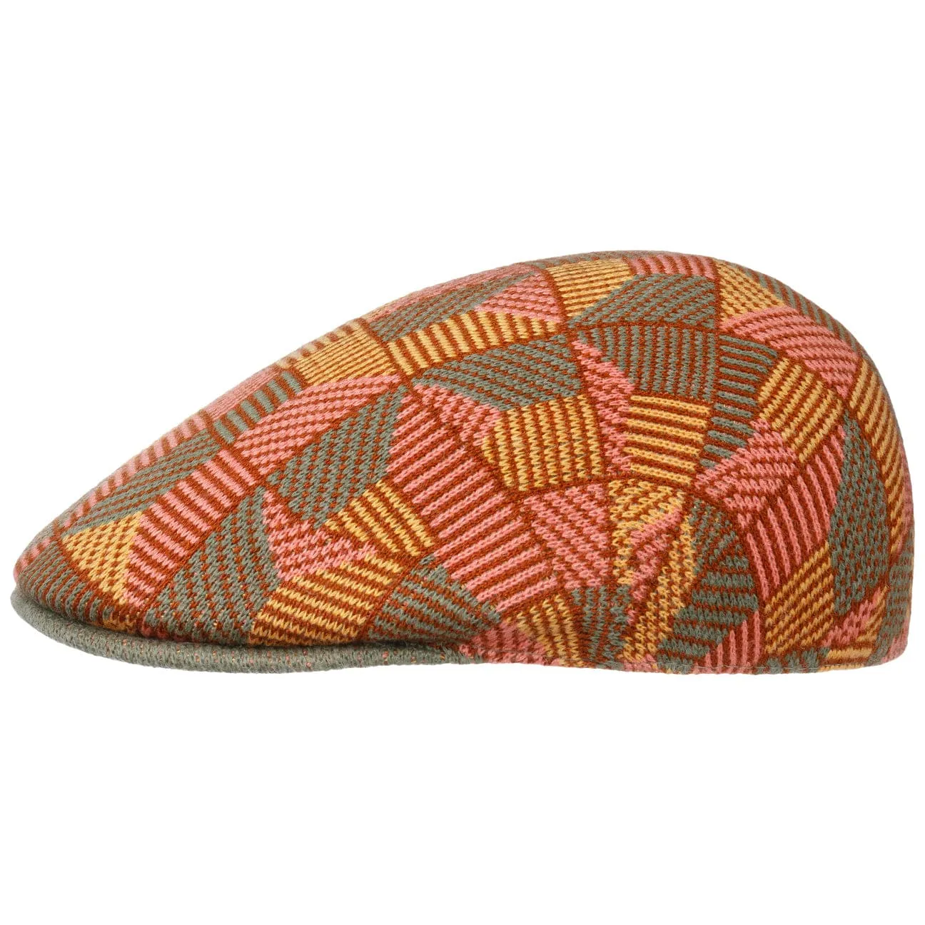 Tiled 507 Flat Cap by Kangol