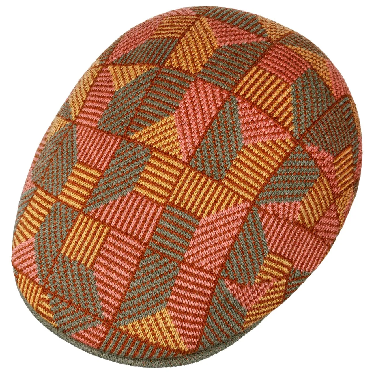 Tiled 507 Flat Cap by Kangol