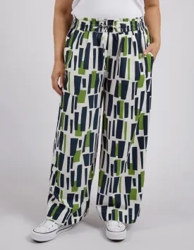 Valley Geo Print Pant