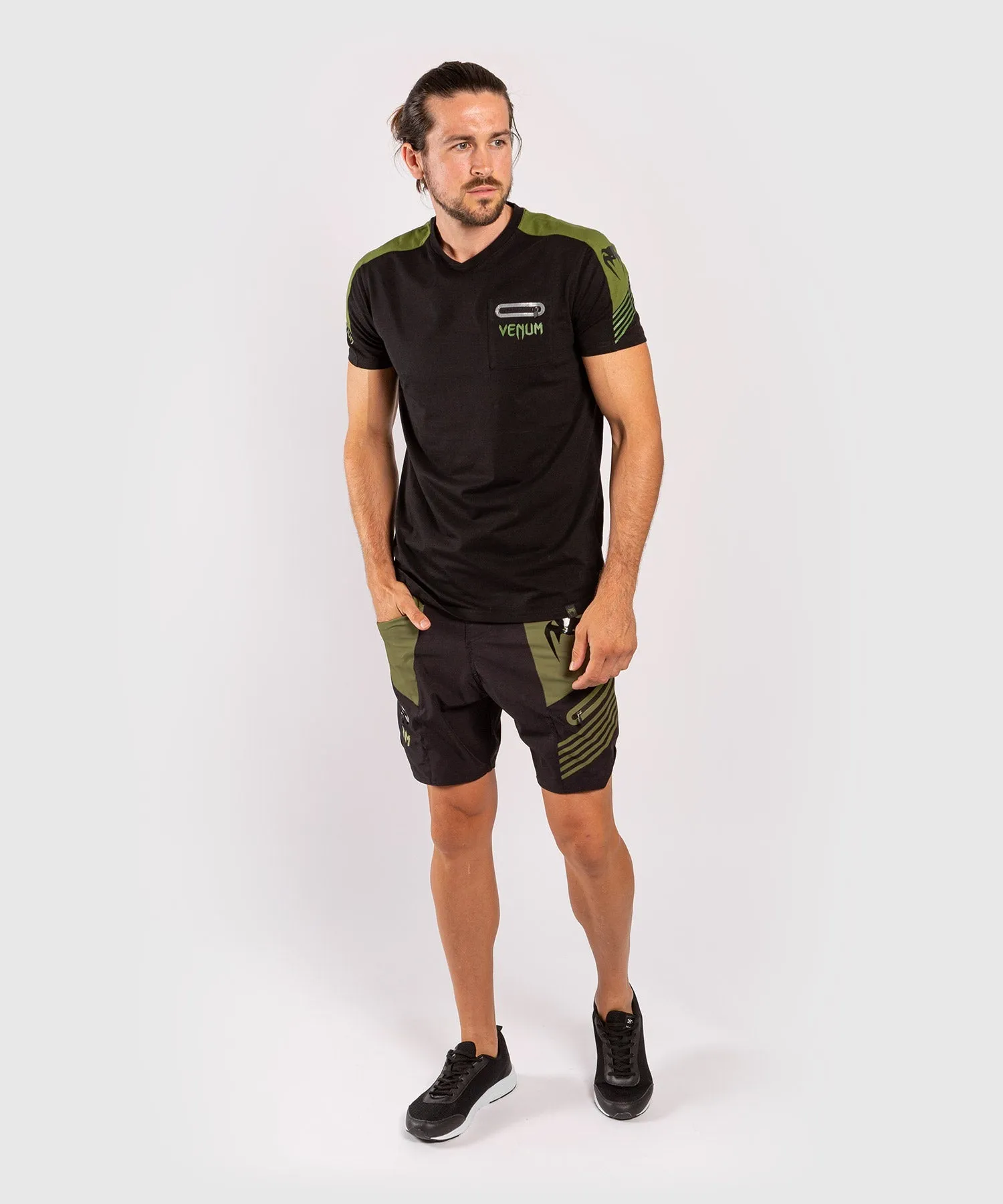 Venum Cargo T-shirt - Black/Green