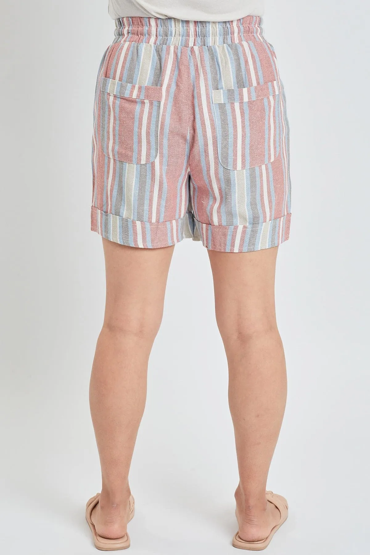 Women's High Rise Pull-On Cuffed Shorts - Lifestyle Collection