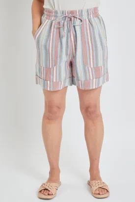 Women's High Rise Pull-On Cuffed Shorts - Lifestyle Collection