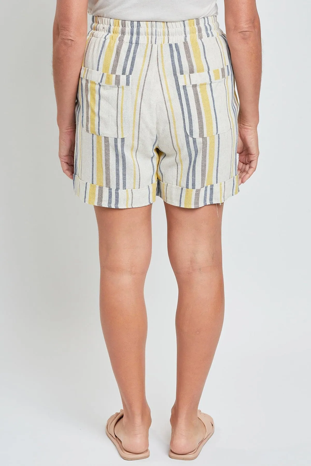 Women's High Rise Pull-On Cuffed Shorts - Lifestyle Collection