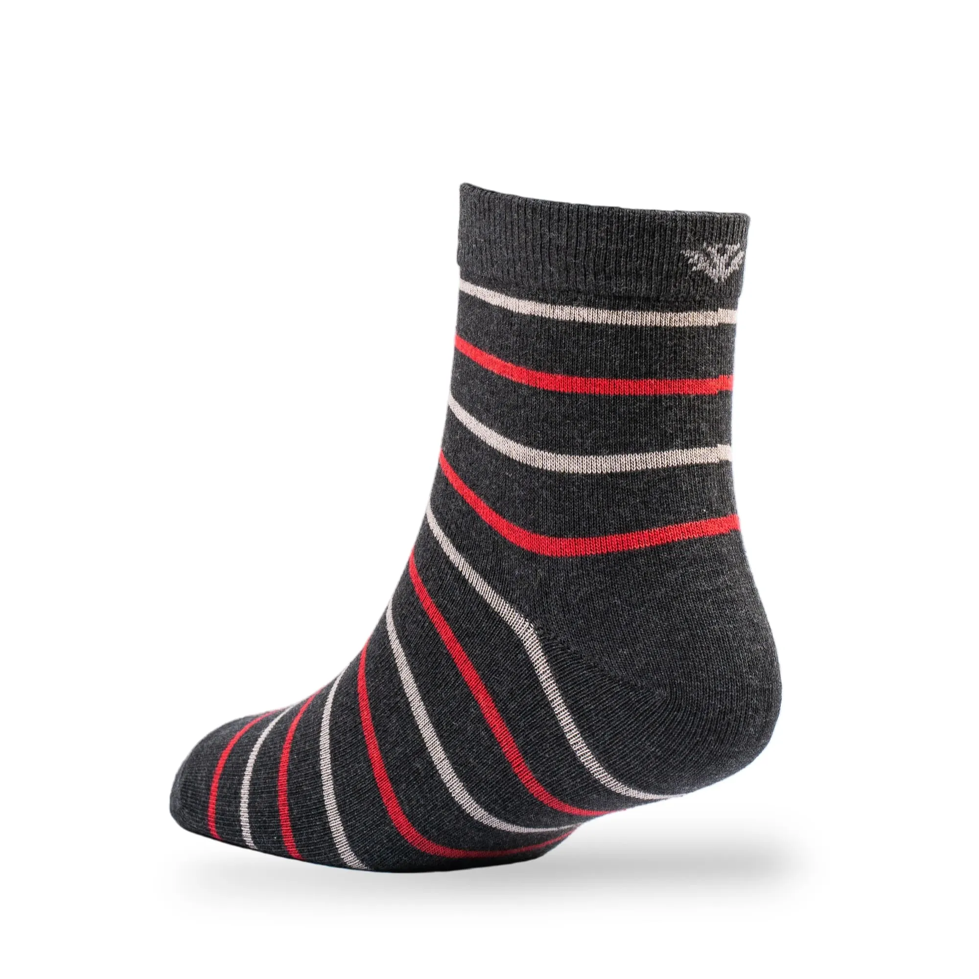 Young Wings Men's Multi Colour Cotton Fabric Design Ankle Length Socks - Pack of 5, Style no. M1-2137 N