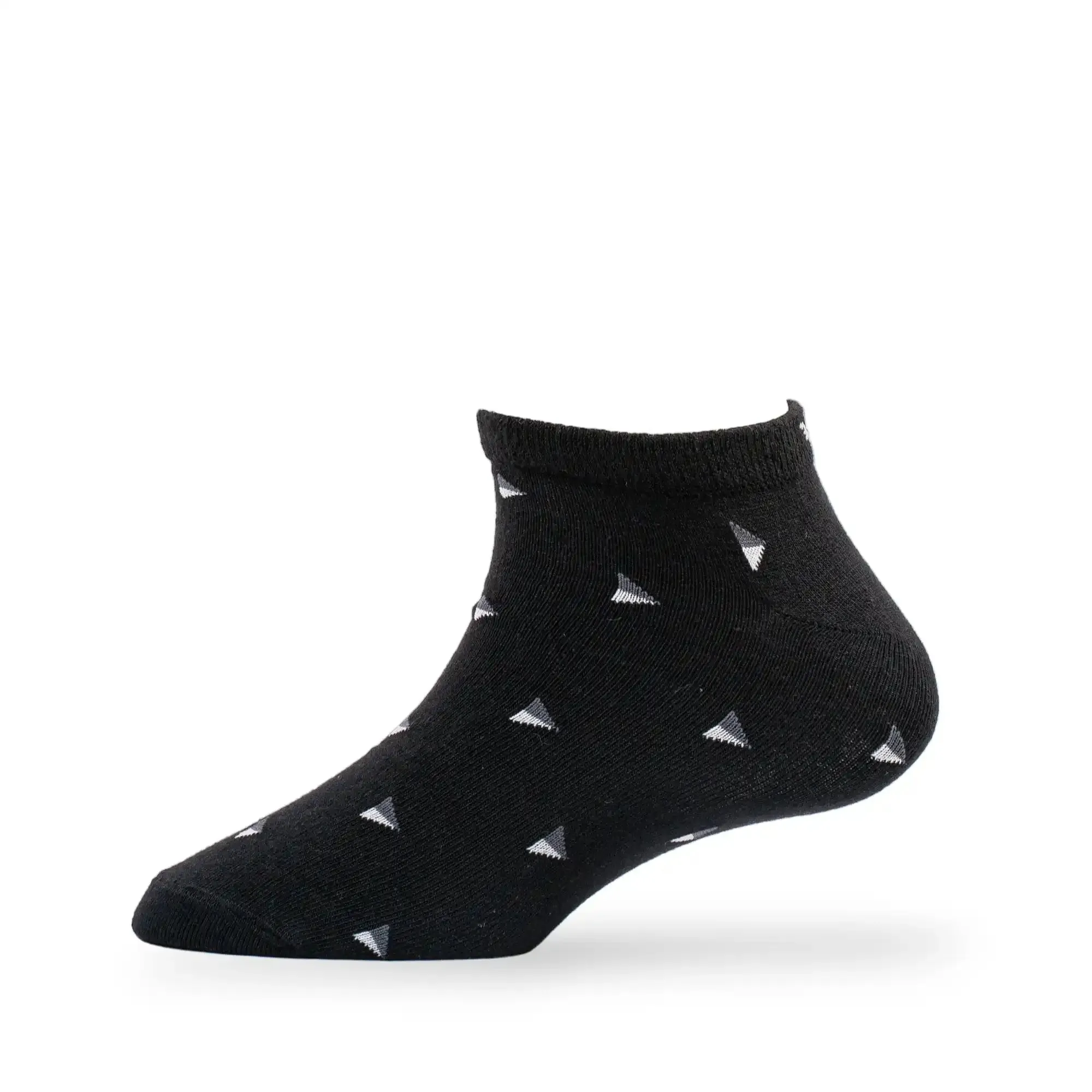 Young Wings Men's Multi Colour Cotton Fabric Design Low Ankle Length Socks - Pack of 5, Style no. 1704-M1